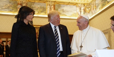 El papa Francisco recibi� a Trump, un encuentro para limar asperezas