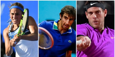 Cuevas, Del Potro y Puig la esperanza latinoamericana en Roland Garros