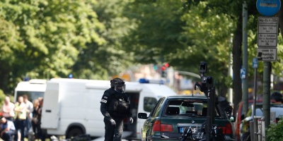 Evacuaron una calle en Berl�n por un auto sospechoso