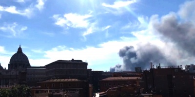 Siguen investigaciones tras explosi�n en Roma cerca de El Vaticano