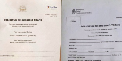 MIDES sale al cruce de formulario falso