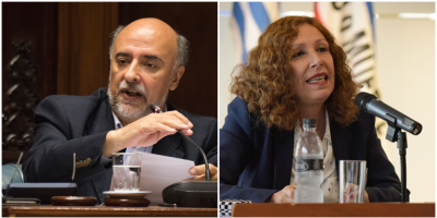 Mieres y Moreira a favor de eliminar tarjetas corporativas de los entes