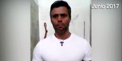 Venezuela: l�der opositor Leopoldo L�pez llama a militares a "rebelarse"