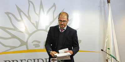 V�zquez monitorea la situaci�n de desplazados por inundaciones