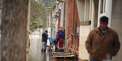 Comenzaron los trabajos para el regreso de desplazados