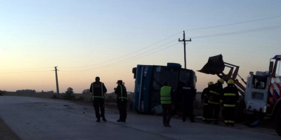 Falleci� el conductor de un �mnibus de Agencia Central en siniestro fatal