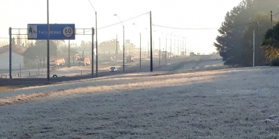 Tres grados bajo cero en Florida