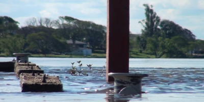Hallan en Salto a un hombre muerto, tras bajar cause de aguas