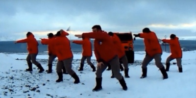 Viral la versi�n de Despacito en base ant�rtica uruguaya