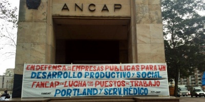 Paro general de Ancap afecta a todo el pa�s