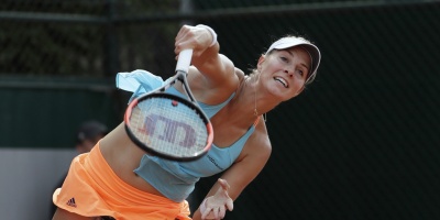 Minella jug� en Wimbledon embarazada de 4 meses y medio