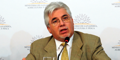 Aguerre reafirma apoyo a los cambios a la Ley de Riego