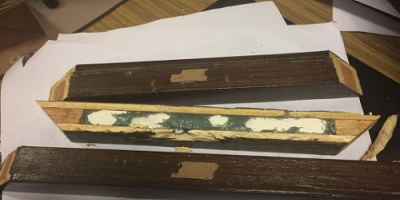 Incautaron droga oculta en cuadros a enviarse a Australia.