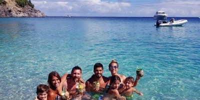 Los Su�rez visitaron a los Messi