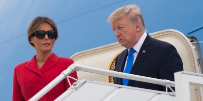 Par�s recibe a un Trump en apuros en Washington
