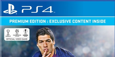 Luis Su�rez portada del Pro Evolution Soccer