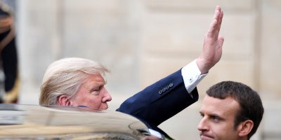 Trump afirma en Par�s que "algo podr�a pasar" respecto al acuerdo del clima