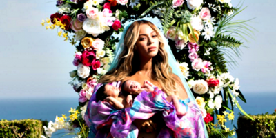 Beyonc� presenta a sus gemelos...Sir Carter y Rumi