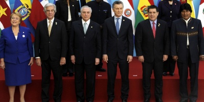 Mercosur llama a Venezuela a restablecer el orden institucional