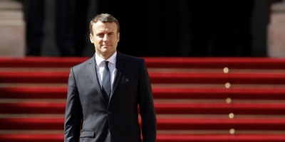 Fuerte ca�da de la popularidad del presidente franc�s Emmanuel Macron 