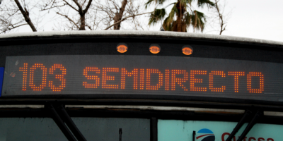 Comenz� a funcionar plan piloto de l�neas semidirectas