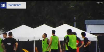 Neymar se pelea con Semedo en un entrenamiento