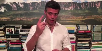 Leopoldo L�pez pide al mundo desconocer Constituyente de Maduro en Venezuela