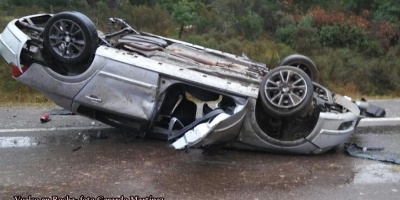 Dos muertos en sendos accidentes en Rocha y Maldonado