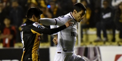 Lan�s con leve ventaja ante The Strongest para pasar a cuartos de Libertadores