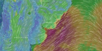 En amarillo por vientos y precipitaciones