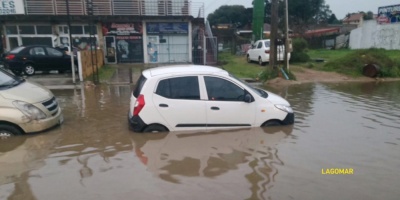 Complicaciones en Ciudad de la Costa por intensas lluvias
