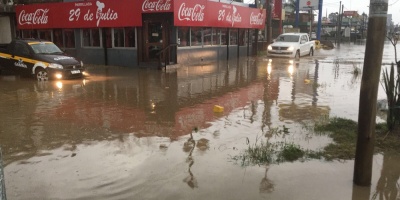 Canelones: ms de 40 desplazados por intensas lluvias