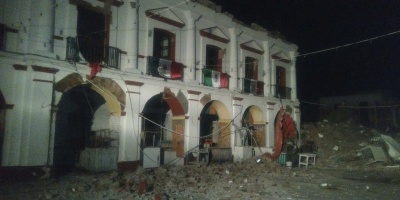 Sube a 32 la cifra de muertos en el sur de Mxico por fuerte terremoto