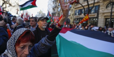 Manifestaciones contra Netanyahu en Buenos Aires