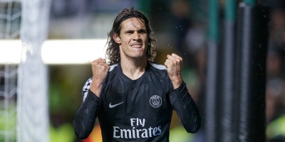 Cavani anot� un doblete para la goleada del PSG