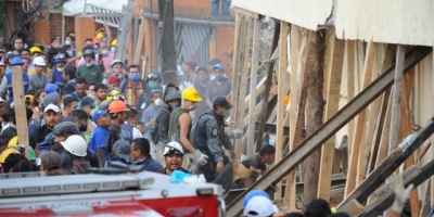 Un sismo de 5.8 sacude nuevamente a M�xico