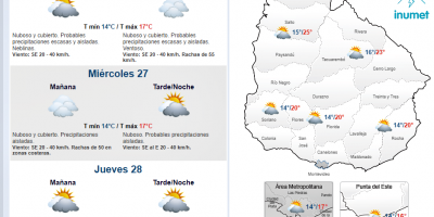 Las temperaturas vuelven a caer
