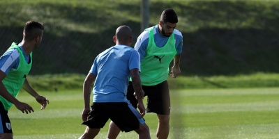 Uruguay entrena con normalidad 
