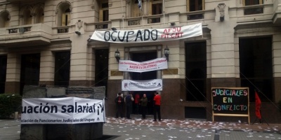 Judiciales paran este martes en Maldonado sin guardia gremial