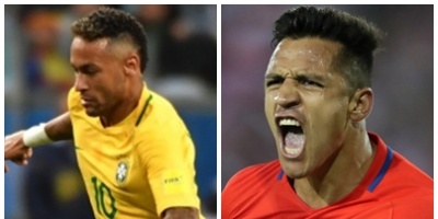 Brasil  3 Chile 0