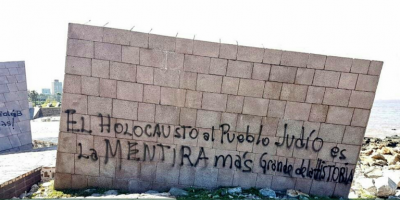 Vandalizaron el Memorial del Holocausto