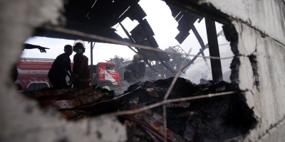 38 Muertos y 43 heridos en incendio en f�brica de fuegos artificiales