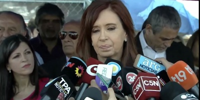 Cristina Fern�ndez defiende pacto con Ir�n y asegura que no es "justiciable"