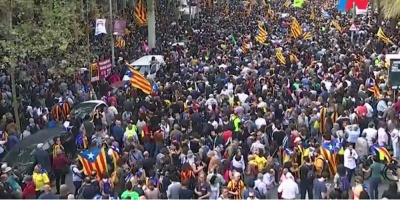 El Parlamento catal�n aprob� la independencia de Catalu�a