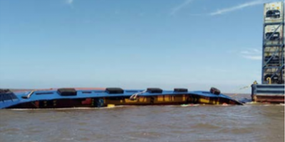 Se hundi� remolcador paraguayo en el R�o de la Plata 