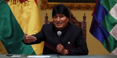 Evo Morales suspendi� visita a Brasil debido a estado de salud de Temer