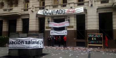 Funcionarios judiciales no har�n huelga