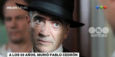 Muere a los 59 a�os el actor argentino Pablo Cedr�n