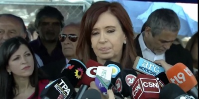 Ratifican procesamiento de Cristina Fern�ndez en causa por asociaci�n il�cita