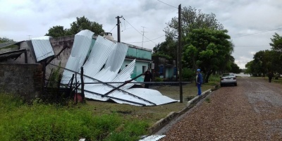 Turbonada en Villa Constituci�n